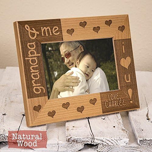 Grandpa Frame Personalized - Grandfather Picture Frame - Grandparents gift - Gifts for Grandpa - Grandpa and Me - Grandpa Gifts - Grandpa Frame