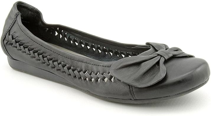 womens black flat shoes size 8