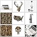 Camo Self Adhesive Backed Vinyl Sheets 12