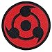 Anime Sharingan Mark Patch Copy Technique Eye Embroidered Iron On