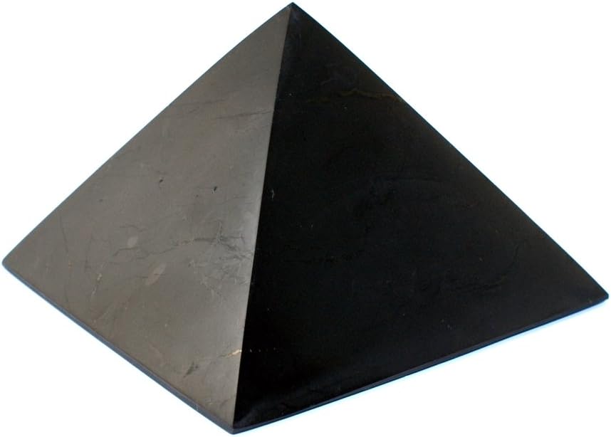 Shungite Shungit Pyramid 50mm Electromagnetic Protection