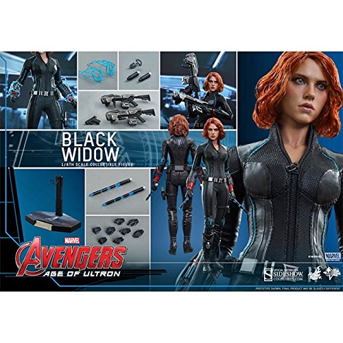 Movie Masterpiece Avengers/ The Age of Ultron Black Widow 1/6 Scale Plastice Painted Action Figure - Image 7