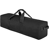 Vorspack Duffle Bag for Travel - 120L Extra Large Duffel Bag for Men Foldable Camping Bags for Weekender Gear Storage Overnight Tent Sports Moving - Black