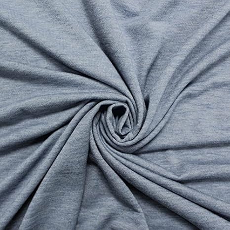 denim french terry fabric