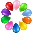 PREXTEX 1200 Party Balloons, 12 Inches - Bulk Pack of Latex Balloon in 10 Rainbow Colors - Strong Helium-Quality Balloons for Party Decorations, Birthday Parties Supplies, Arch Decor, and Event Use