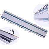 QCHENYI 39 Inch Track Saw Guide Rail for Ma-ki-ta 199140-0 39" Track Saws,for FES-Tool Track Saw,39&rdquo; Aluminum Guide Rail for Woodworker cuts,Silver, Track Saw Guide Rail, Guide Rail 39"