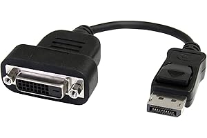 StarTech.com DisplayPort to DVI Adapter – Active – 1920x1200 – DP to DVI – DisplayPort Adapter Converter