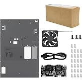 P2S External Exhaust Fan Kit for Bambu Lab P2S 3D Printer,Active Directional Ventilation Upgrade,Automatic Post-Print Air Purification,Smart Mode Switching,Expandable Filter Support for P2S Parts