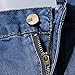 Ermonn Women's Casual high waisted Distressed Ripped Stretch Denim Shorts Jeans