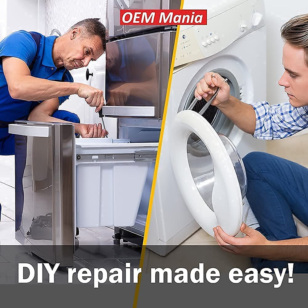 [DA61-06796A Clip OEM Mania] DA61-06796A NEW OEM Produced for SAM-SUNG Refrigerator Drain Clip Evaporator Replacement Part - Replaces AP5579885 2683162 PS4145120