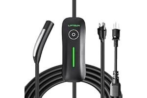 Liftsun Level 1+2 Tesla Charger,110V to 240V, 16 Amp, NEMA 6-20 Plug and 5-15P Adapter, 21ft Extension Cord - Portable Home Electric Vehicle Charging Station,Compatible with All Tesla Models X/Y/3/S