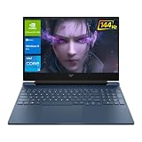 HP Victus 15.6 i5 Premium Gaming Laptop, 15.6" FHD 1920*1080 144Hz, Intel Core i5-12450H, NVIDIA GeForce RTX 3050, 32GB RAM, 1TB SSD, Backlit KB, Touchpad, SD Card Reader, HDMI, Wi-Fi 6, W11 P, Blue