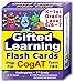 TestingMom.com CogAT Test Prep Flash Cards – Kindergarten (Level 5/6) - Grade 1 (Level 7) – 140+ Practice Questions – Tips for Higher Scores on the Kindergarten - 1st Grade CogAT – Verbal & Non-Verbal