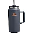 Stanley Quencher H2.0 Tumbler with Handle & Straw 64 oz | Flowstate 3-Position Lid | Large Capacity for Travel & Sports | Insulated Stainless Steel Cup | BPA-Free | Twilight