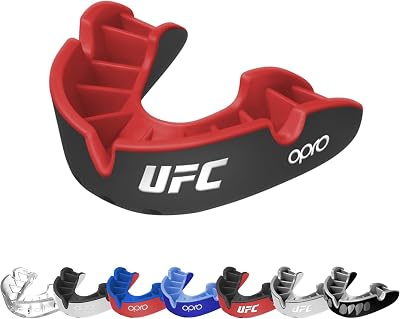 OPRO Silver Level Mouthguard Essential Fit Gum Shield Adults & Kids