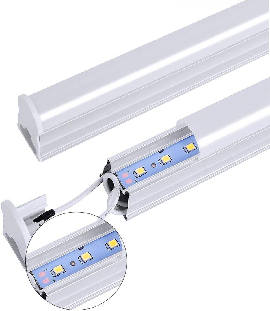 2 Pack 14W Leuchtstoffröhre LED T5 LED Lichtleiste 90cm 1200lm 3000k