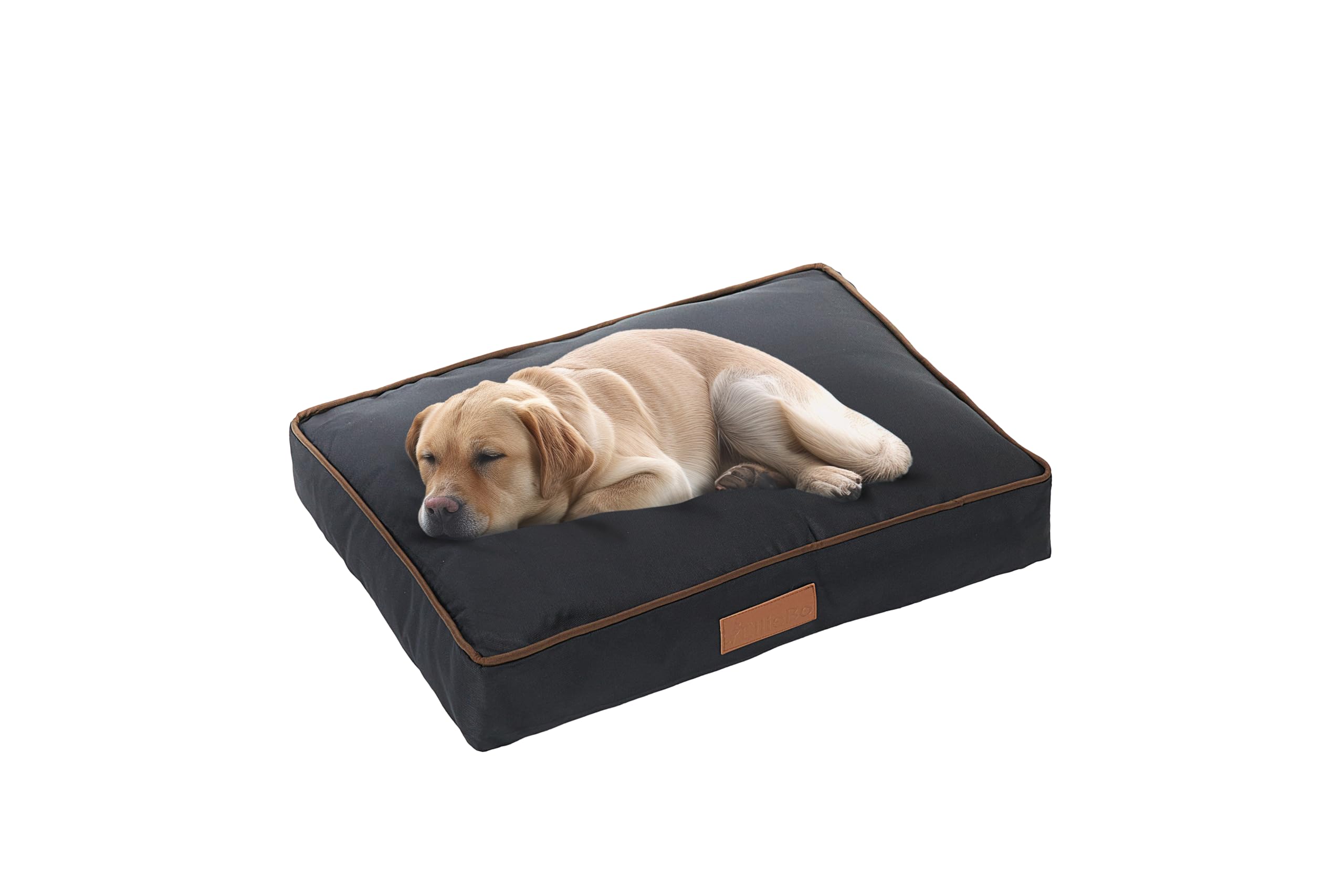 Ellie-Bo XXL Dog Bed for 48-inch Dog Cage/Crate - Black Water Resistant