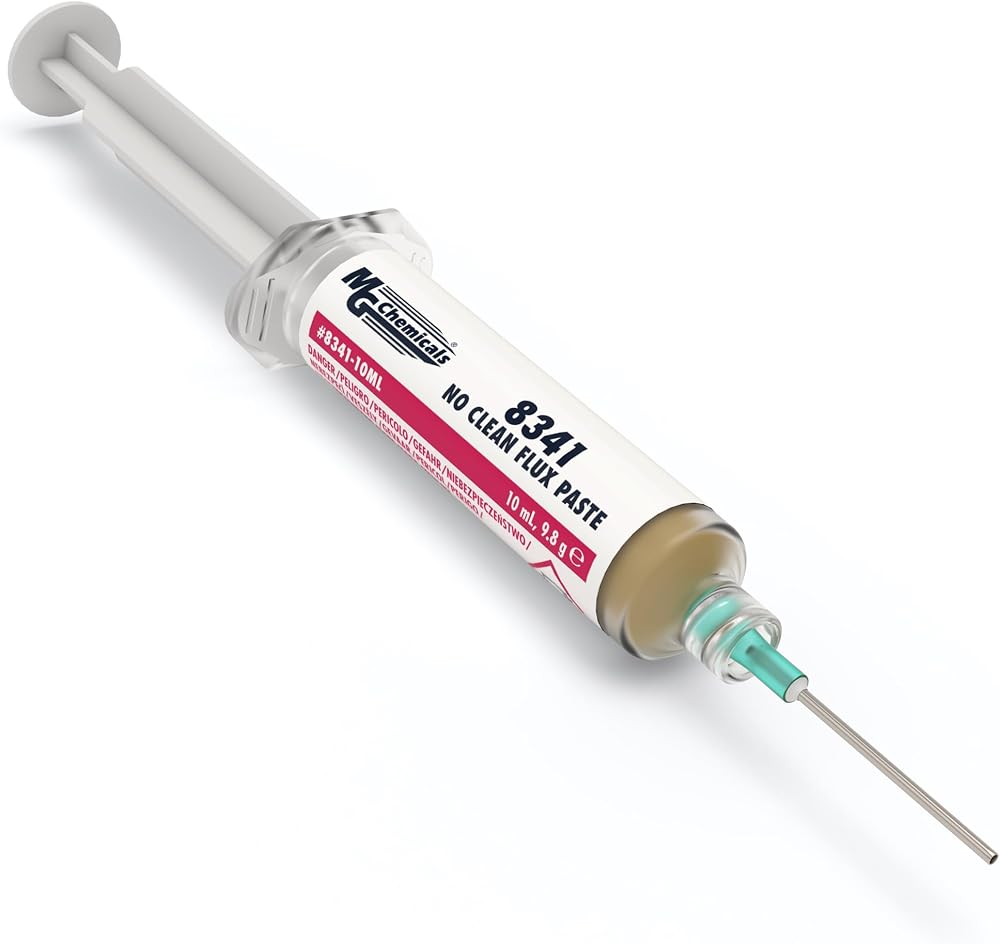 MG Chemicals 8341 No Clean Flux Paste 10 ml Pneumatic Dispenser Complete