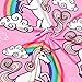 Sleeveless Unicorn Dresses for Little Girls Casual Summer Sun Dresses 7 16 Red