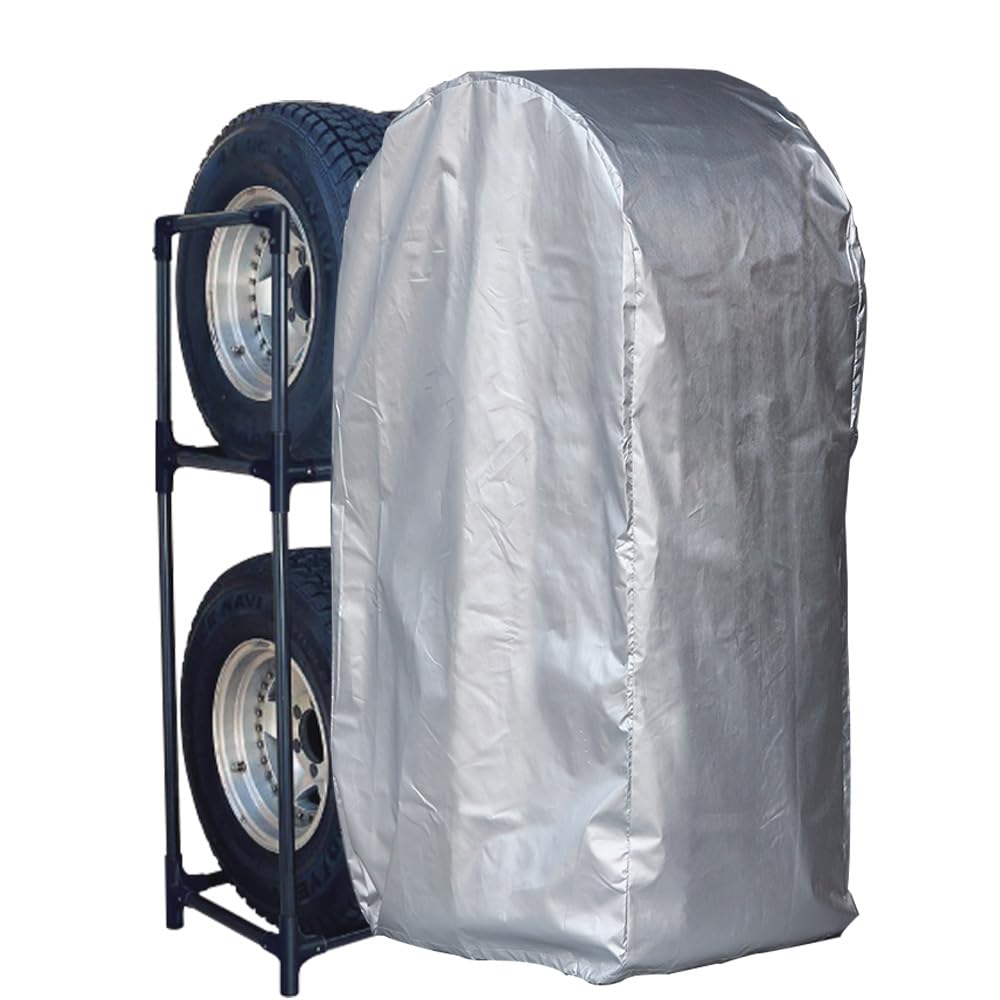 タイヤラックカバー 大型ミニバン SUV用 CVP-710R シルバー商品画像