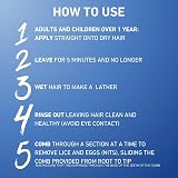 Hedrin Head Lice Shampoo & Comb Kit, 200ml, 8 Treatments, Clinically Tested view 3