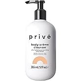 Privé Ultra-Hydrating Body Creme Cleanser - for Dry Skin, Moisturizing Cleanser - Gentle Every Day Spa-Like Indulgence - Suitable for Sensitive Skin - 12 fl oz