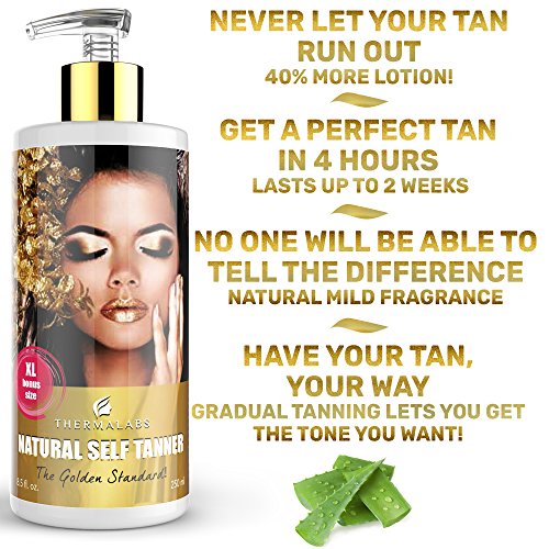 Self Tanner Indoor Tanning Lotion for Thermalabs Sunless Tan Loving