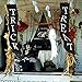 OurWarm Halloween Decorations Outdoor - Trick or Treat Door Set, Halloween Hanging Sign for Front Door or Indoor Home Décor