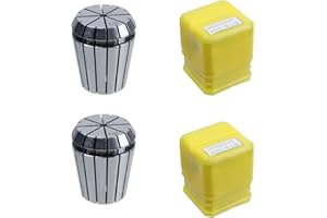 Rannb ER32 Chuck Spring Collet Chuck 1/8Inch Collets Set for CNC Clamping Device Engraving Machine-2pcs