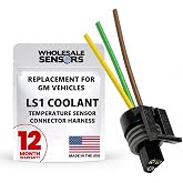 GM LS1 Coolant Replacement Temperature Sensor CTS Connector Harness 3-Wire | Made in The USA | 12 Month Warranty