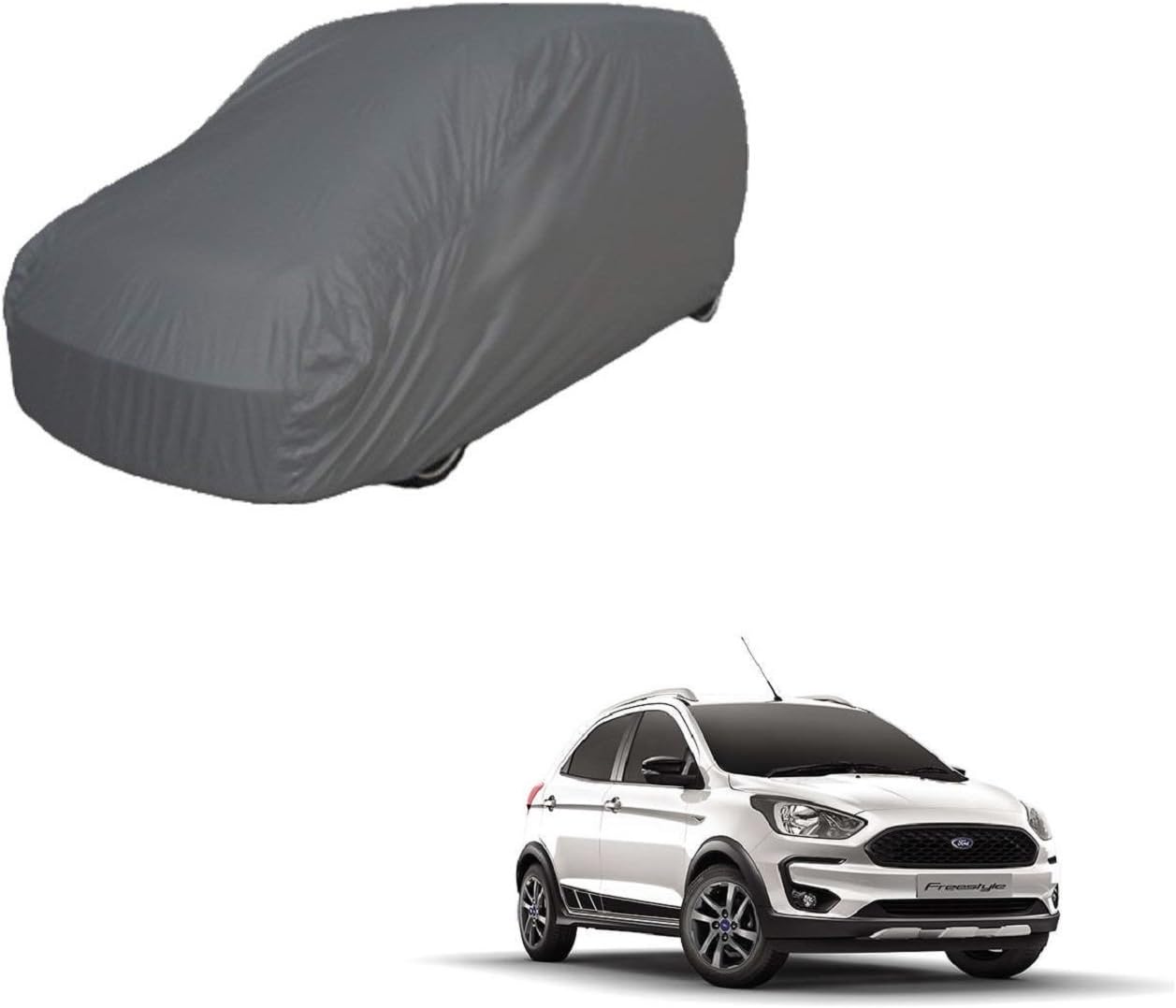 Auto Car Winner 2X2 Grey Matty Car Body Cover for Ford Freestyle (Titanium)
