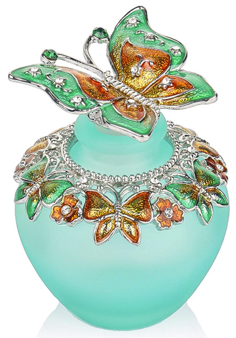 YU FENG Empty Refillable Glass Perfume Bottle,Retro
