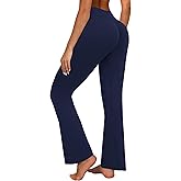 FireSwan Flare Leggings for Women Scrunch Butt Seamless Yoga Pants Tummy Control High Waisted Bootcut Workout Leggings