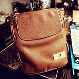 Sannysis(TM) 1PC Vogue Soft Shoulder Bag Satchel Messenger Handbag For Girls (Brown)