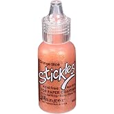 Ranger Stickles Glitter Glue .5oz, Orange Slice