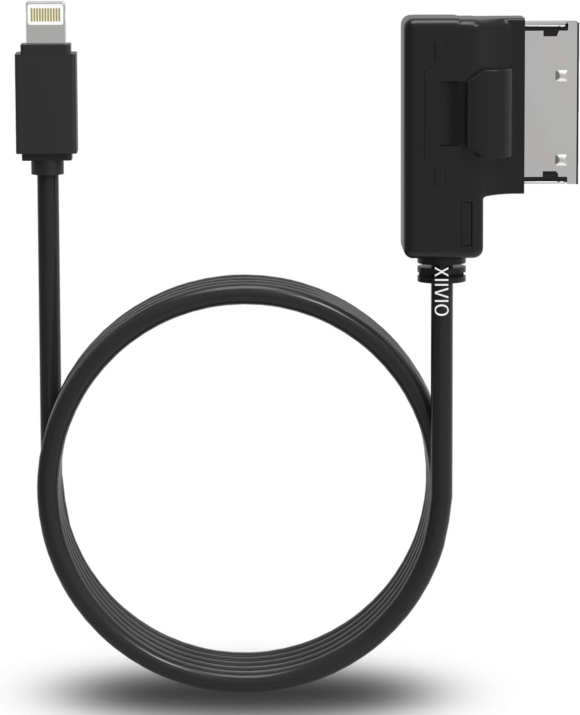 AMI Adapter for Audi and VW, XIIVIO Aux Audio Cord Compatible with iPhone Xs/Max/X / 8/8 Plus / 7/7 Plus / 6/6 Plus /6s / 6s Plus / 5s / 5c /5