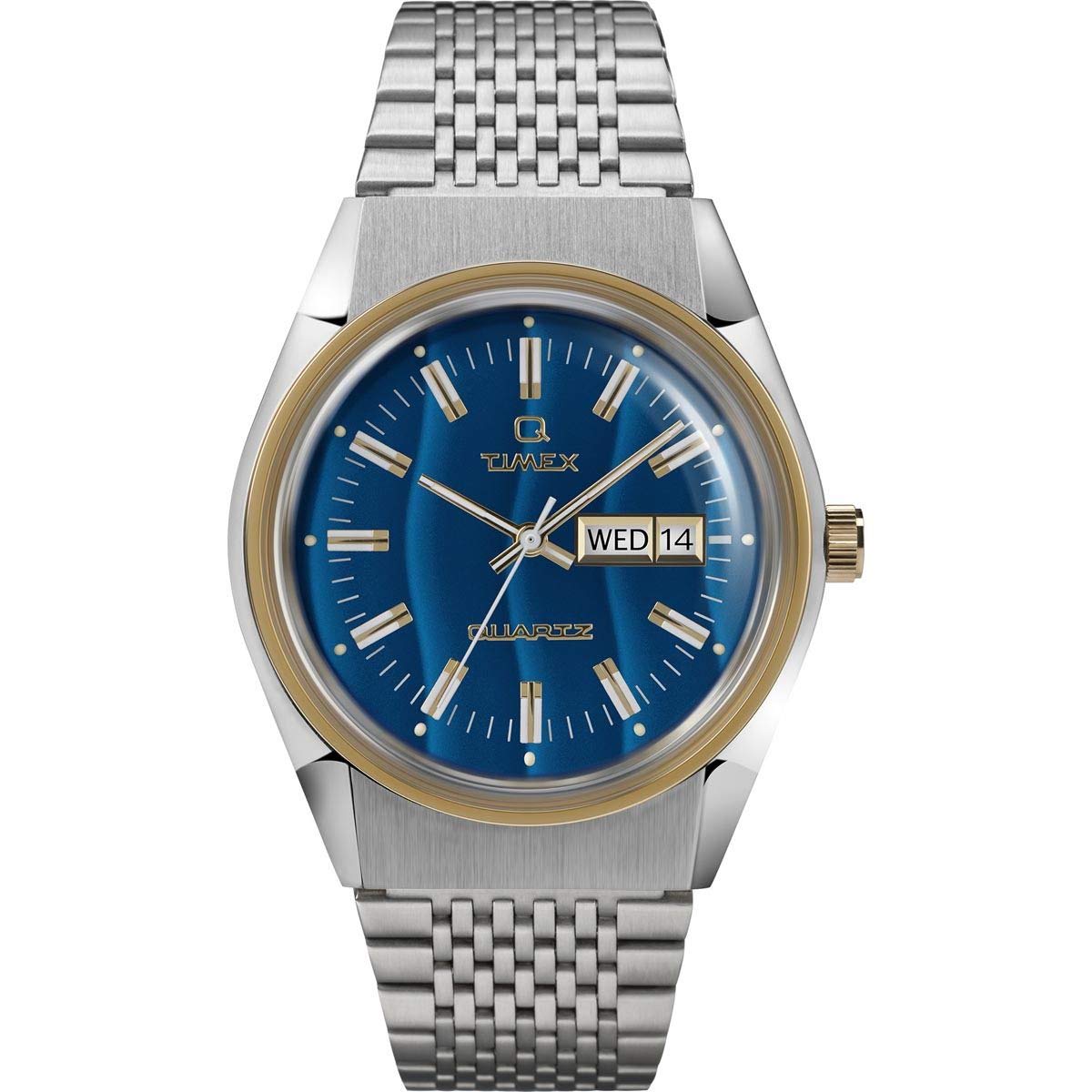 Buy Timex Q Reissue Falcon Eye Analog Blue Dial Men's WatchTW2T80800