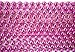 Unisex 33 inch 07mm Round Metallic Hot Pink Mardi Gras Beads - 6 Dozen (72 Necklaces)