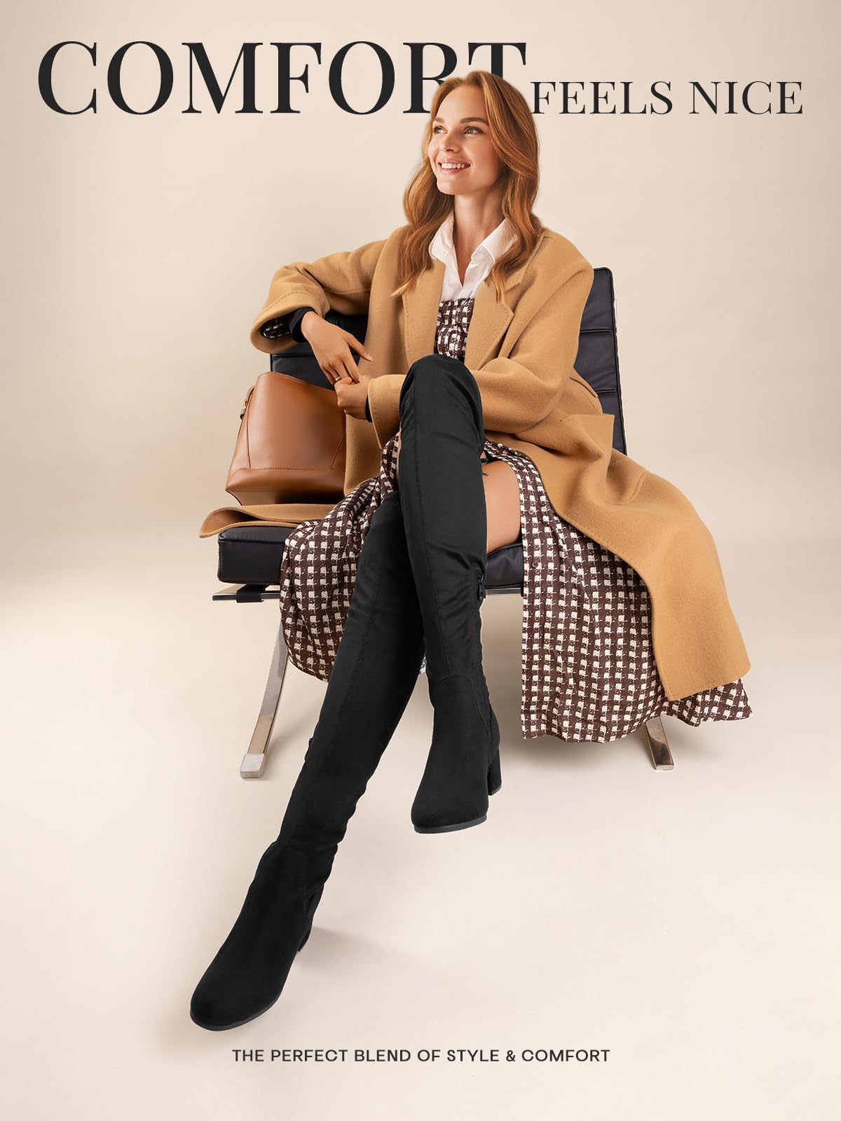 Over The Knee Chunky Heel Boots