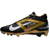 Nike Alpha Menace 4 Elite Football Cleats (FD7036-600, University Red/Team Red/Black/White)