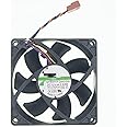 Cooling Fan for Dell OptiPlex 3040 3050 5040 7040 7050 Inspiron SFF MT, for SUNON MF80201VX-Q060-S99 MPNKK 0MPNKK Cooling Case Fan 12V 2.63W 4-Pin 4-Wire