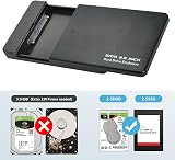 Cablecc USB-C Type-C to 2.5 Inch SATA SSD HDD External Hard Drive Enclosure view 3