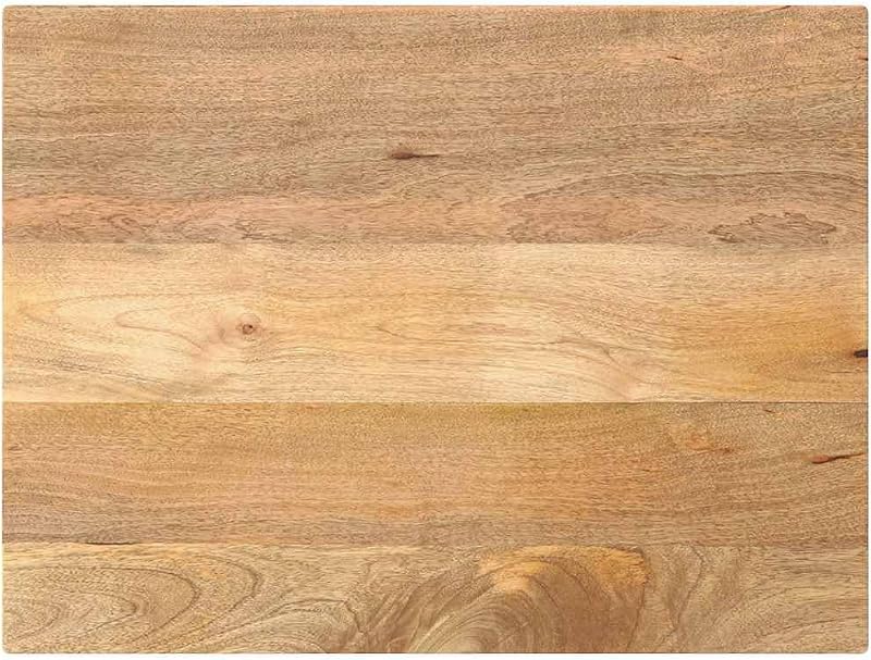 vidaXL Solid Mango Wood Dining Table Top 90x70cm Rectangular Rustic Brown