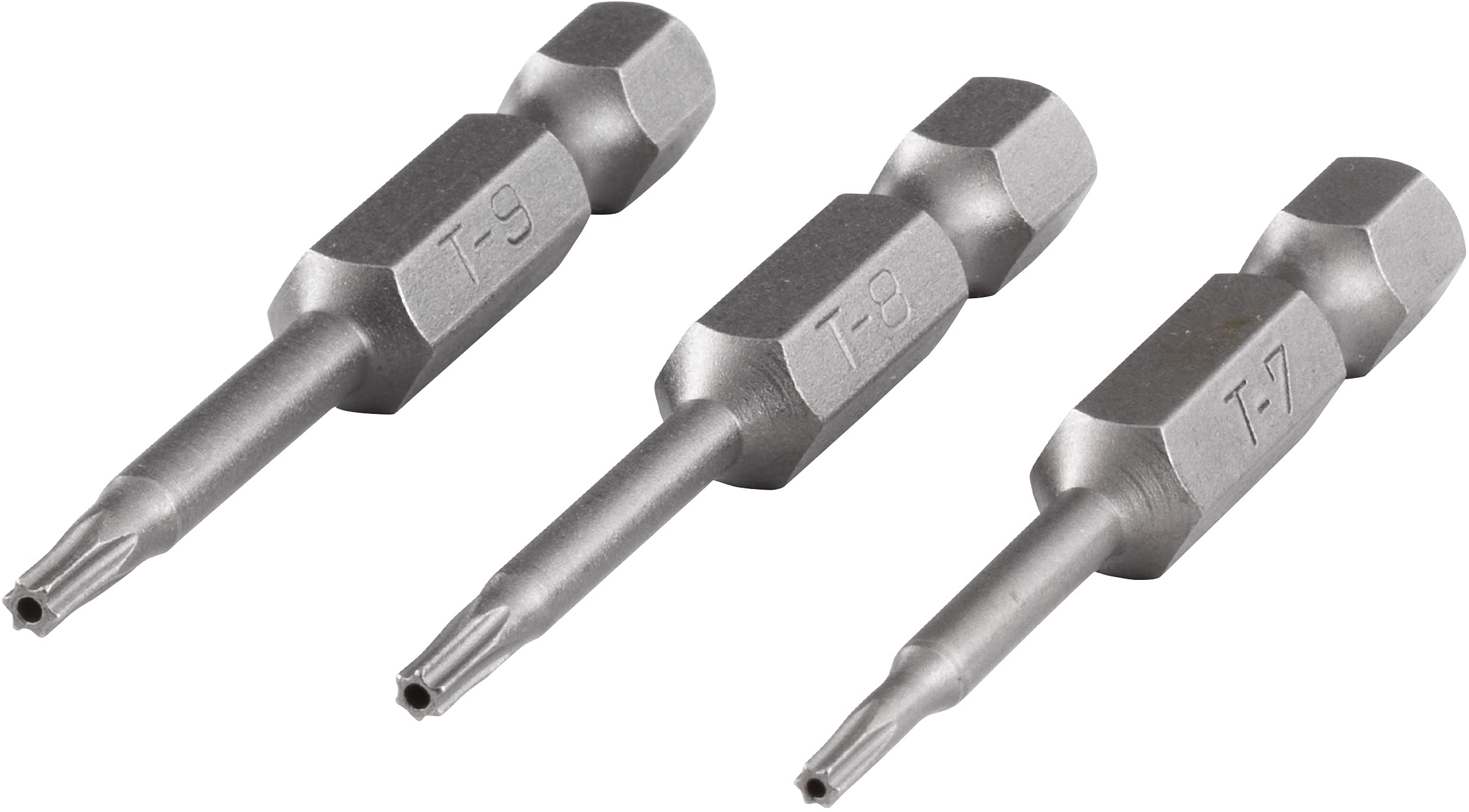 wolfcraft Solid Safety Screwdriver Blade Set, 3 pcs. I 1260000 I 3 Solid bits, 50 mm