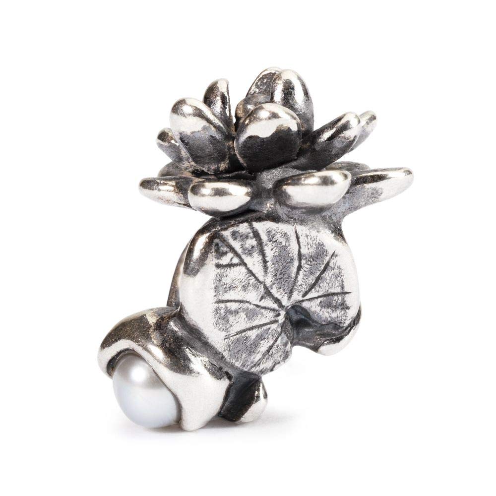 Trollbeads Silver 925 Bead Water lilies of July