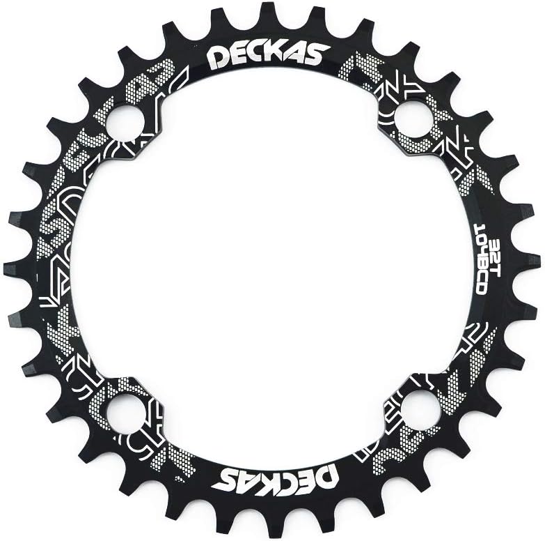 Grofitness Aluminum MTB Single Chainring BCD 104mm Round Chainwheel Repair Bicycle Parts