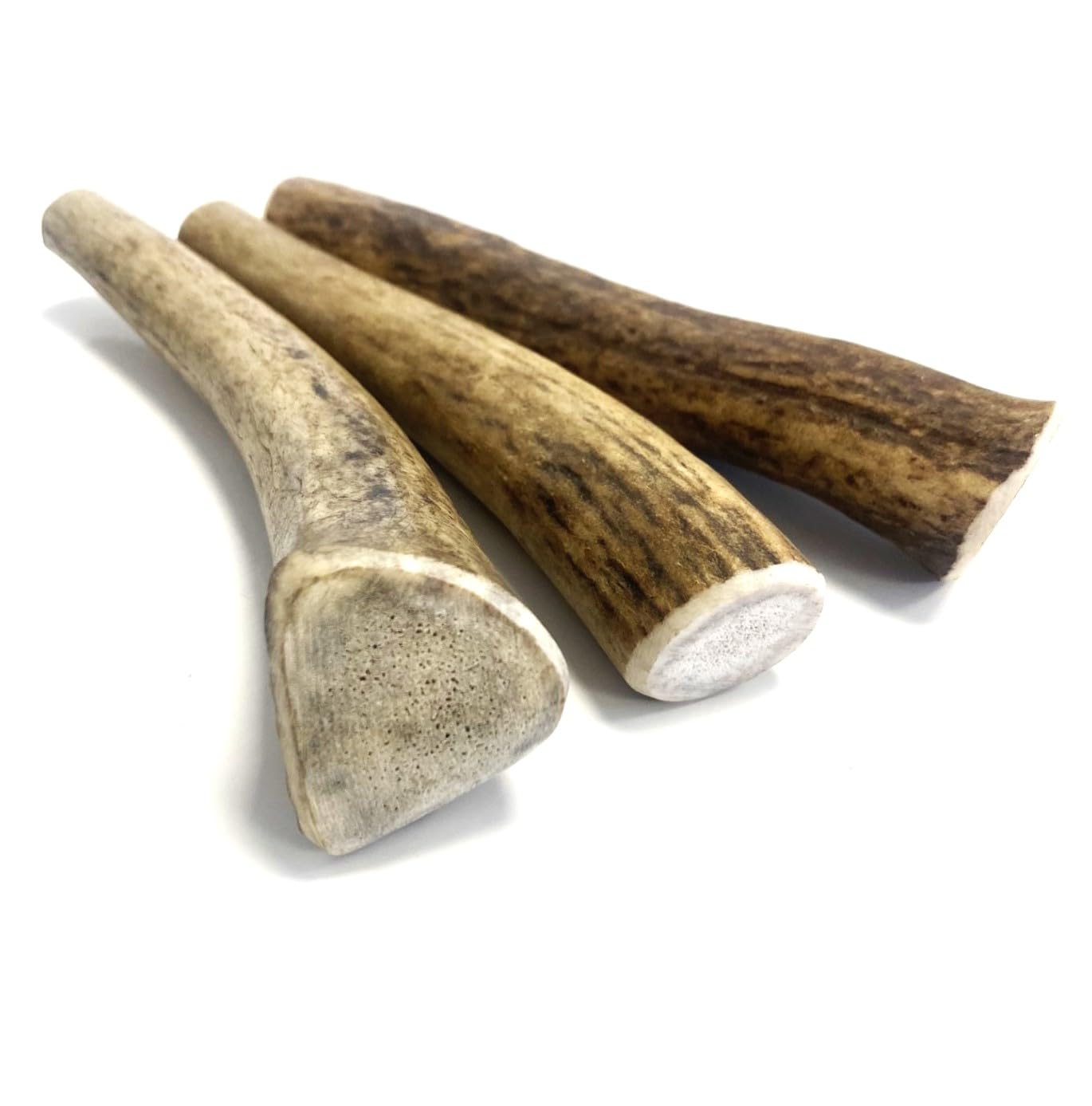 Antler Dog Chews Mini x 3 (Weight -Mini 30 - 49g), (Size May Vary) Premium Quality Natural Dog Chew Treat Hypo-Allergenic Dog Chew Extra Small SHC