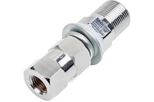 HYSHIKRA SO239 to 3/8 x 24 Antenna Adapter, Heavy Duty CB Antenna Stud Mount Adaptor with UHF-Female Connector for Mounting CB Antennas Ham Radio