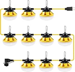 Muasdae 100FT LED Construction String Lights 10