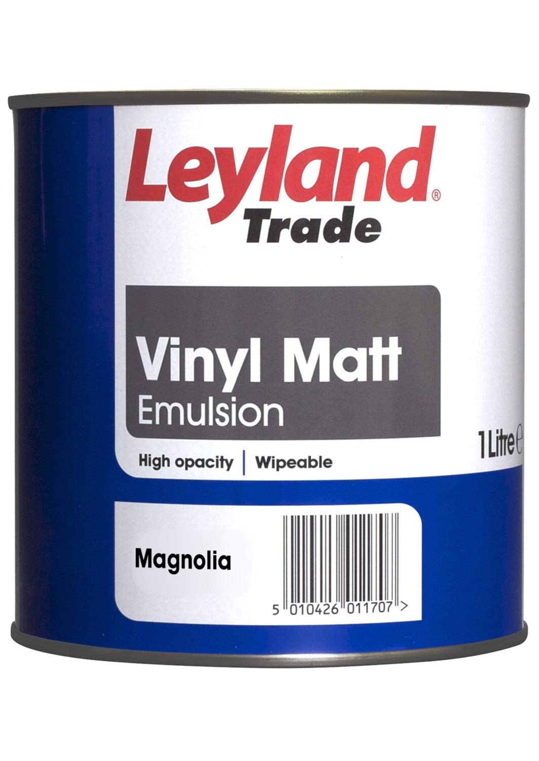 Leyland Trade Vinyl Matt Emulsion Paint - Magnolia 1L